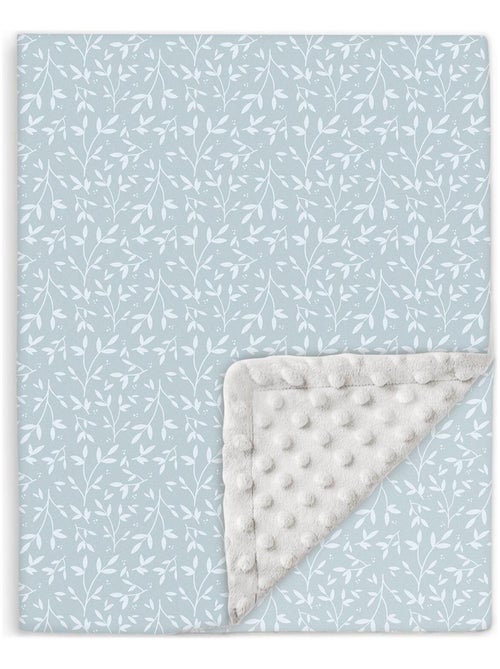 Couverture enfant en Coton Oeko-tex et Minky | SUPERBE BEBE - Kiabi