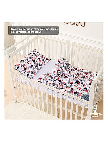 Couverture enfant en Coton Oeko-tex et Minky | SUPERBE BEBE