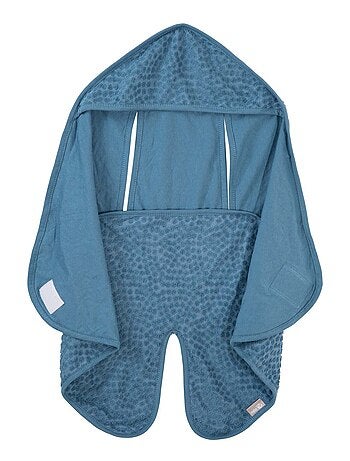 Couverture enveloppante en coton bio pois en relief 'ROBA' 'Seashells'