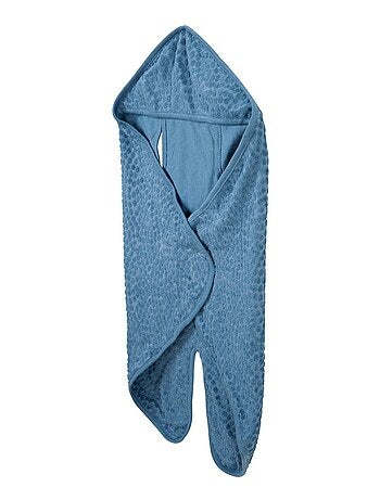 Couverture enveloppante en coton bio pois en relief 'ROBA' 'Seashells'