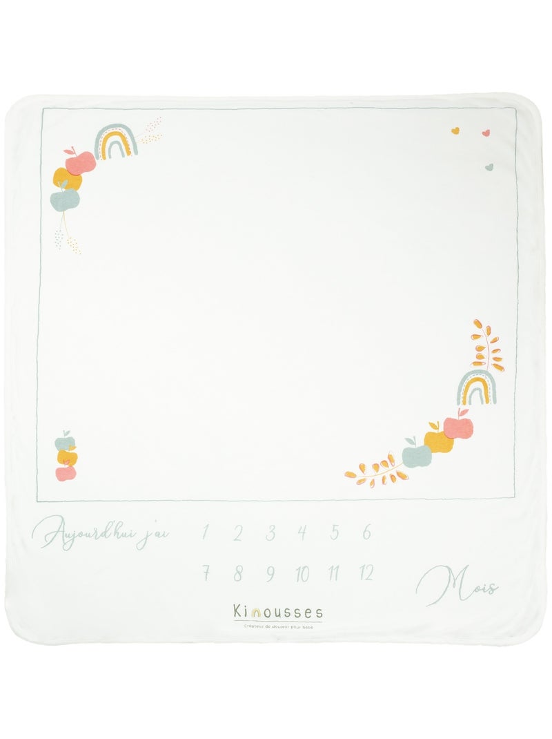 Couverture étape bébé Blanc - Kiabi