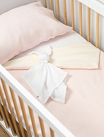 Couverture été en coton nid d'abeille SEVIRA KIDS