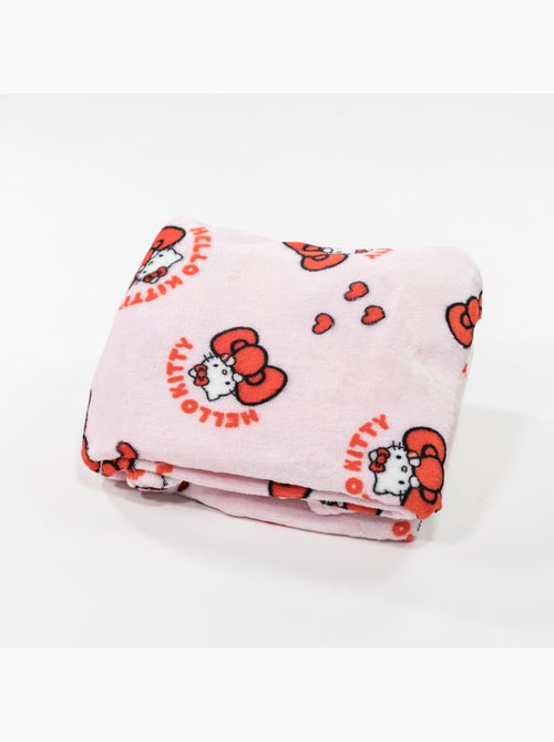 Couverture Flanelle Enfant Hello Kitty Sanrio 110x150 cm - Kiabi