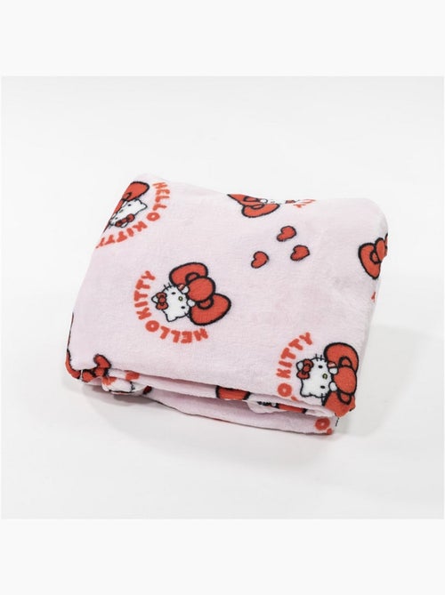 Couverture Flanelle Enfant Hello Kitty Sanrio 110x150 cm - Kiabi