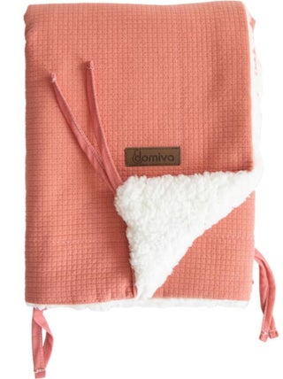 Couverture fluffy terracotta (75 x 100 cm)
