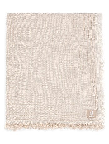 Couverture gaze de coton bio Fringe