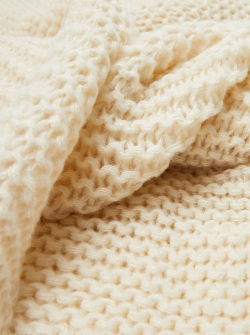 Couverture grosse maille - Kiabi Home - Kiabi Couverture grosse maille - Kiabi Home - Kiabi