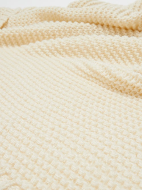 Couverture grosse maille - Kiabi Home - Kiabi Couverture grosse maille - Kiabi Home - Kiabi