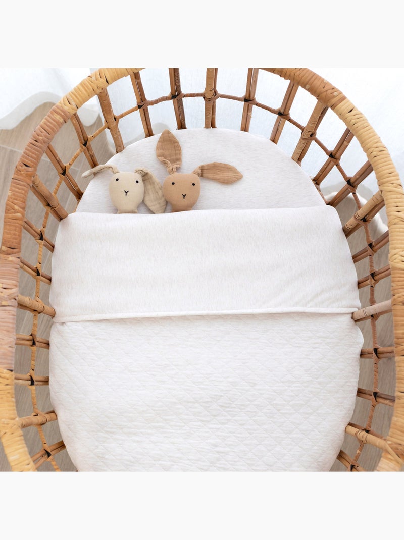 Couverture hiver  - TOG 3 Cocon moelleux Beige chiné - Kiabi