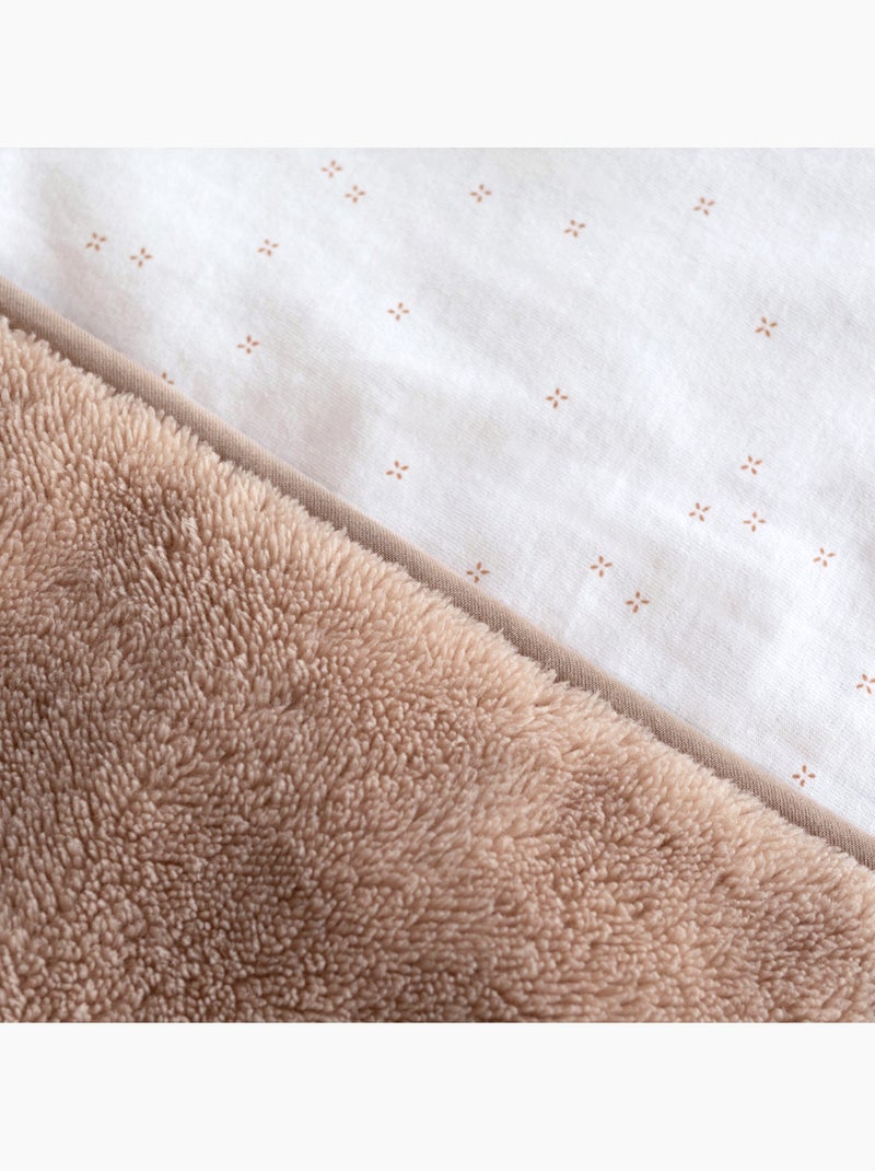 Couverture hiver  - TOG 3 Douillet bien chaud Beige - Kiabi