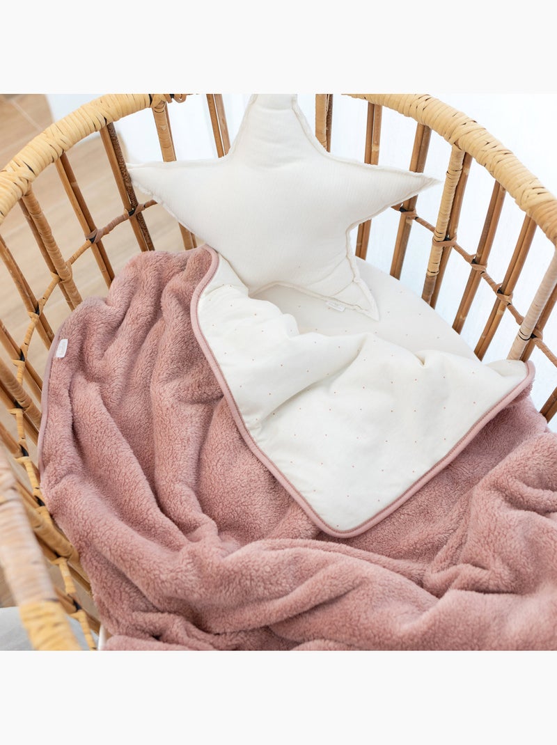 Couverture hiver  - TOG 3 Douillet bien chaud Rose foncé - Kiabi