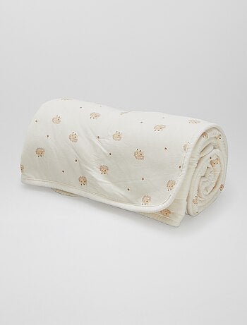 Couverture imprimé avec intérieur polaire