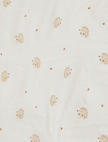 Couverture imprimé avec intérieur polaire
