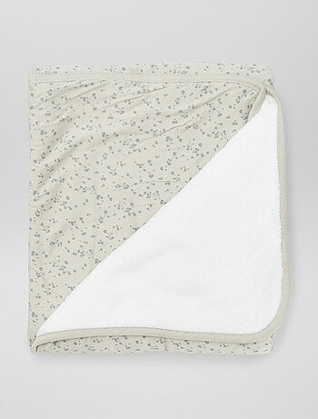 Couverture imprimé avec intérieur polaire