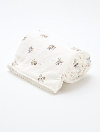 Couverture imprimé en coton jersey