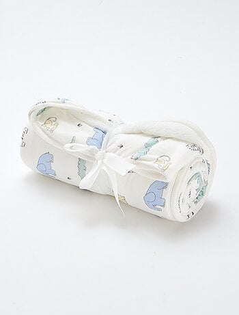 Couverture imprimé en coton jersey