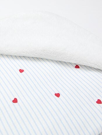 Couverture imprimé en coton jersey