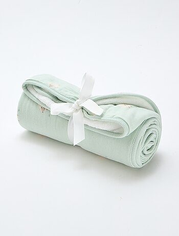 Couverture imprimé en coton jersey