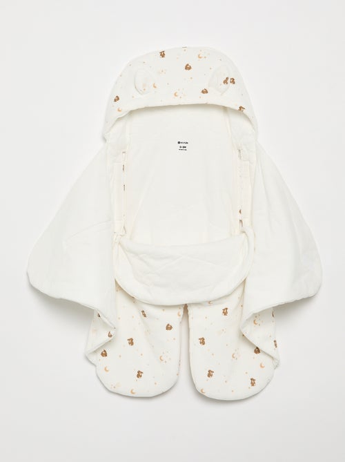 Couverture imprimé en coton jersey et polaire - Kiabi Couverture imprimé en coton jersey et polaire - Kiabi