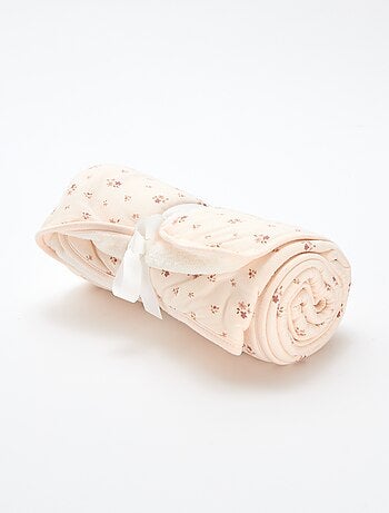 Couverture imprimé en coton jersey