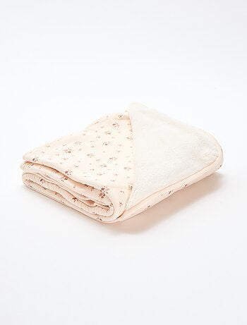 Couverture imprimé en coton jersey