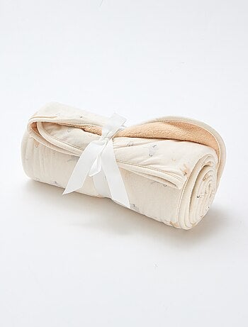 Couverture imprimée avec intérieur effet polaire