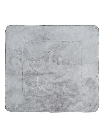 Couverture imprimée en coton et polaire 80 x 80 cm 'Happy Patch' ROBA