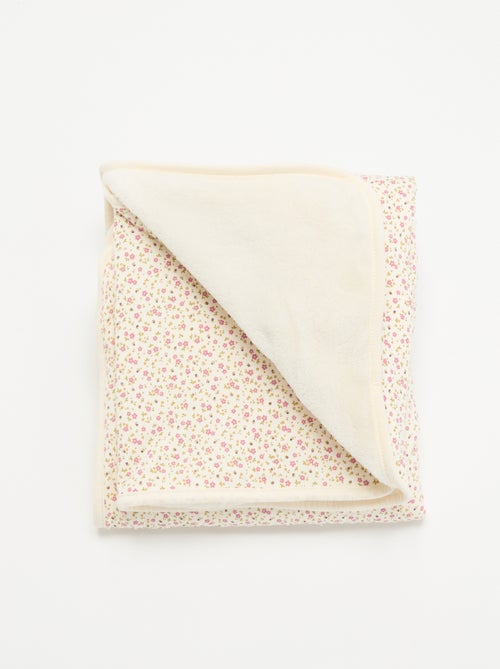 Couverture imprimée en polaire - Kiabi Couverture imprimée en polaire - Kiabi