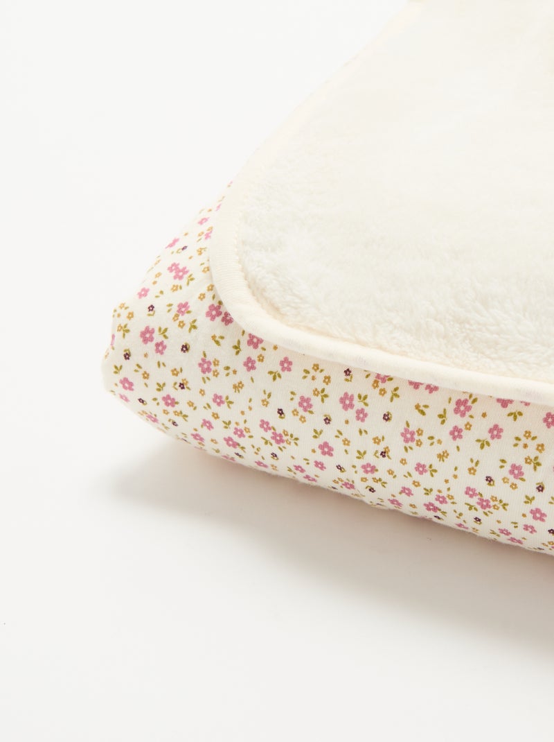 Couverture imprimée en polaire Rose - Kiabi