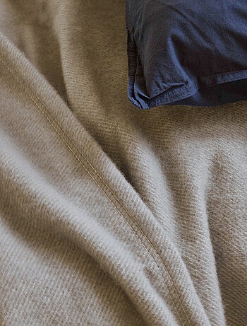 Couverture laine mélangée COURMAYEUR