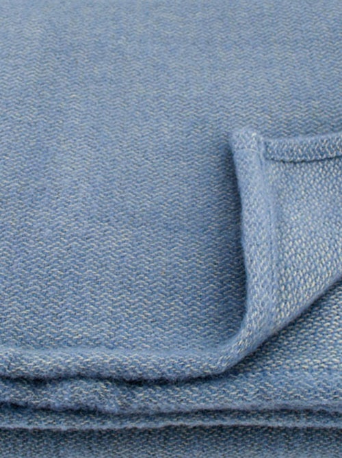 Couverture laine naturelle - Kiabi