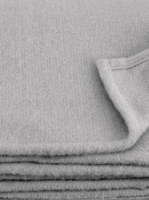 Couverture laine naturelle - Kiabi
