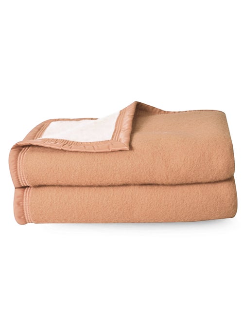 Couverture laine vierge VOLTA woolmark - Kiabi