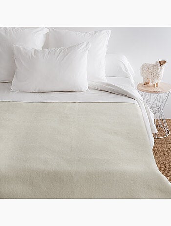 Couverture laine vierge VOLTA woolmark