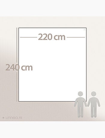 Couverture laine vierge VOLTA woolmark