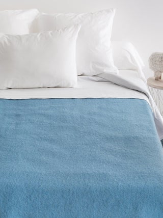Couverture laine vierge VOLTA woolmark