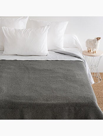 Couverture laine vierge VOLTA woolmark