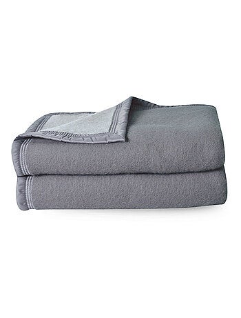 Couverture laine vierge VOLTA woolmark