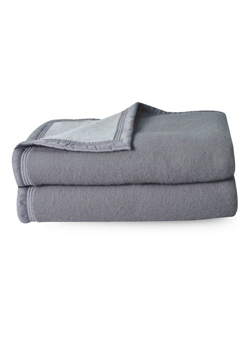 Couverture laine vierge VOLTA woolmark - Kiabi