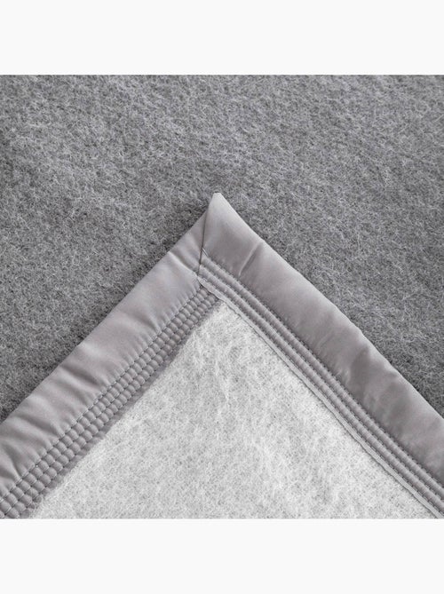 Couverture laine vierge VOLTA woolmark - Kiabi