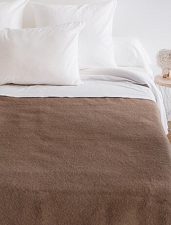 Couverture laine vierge VOLTA woolmark