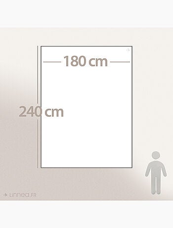 Couverture laine vierge VOLTA woolmark