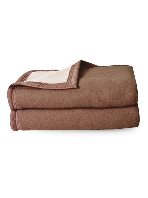 Couverture laine vierge VOLTA woolmark - Kiabi