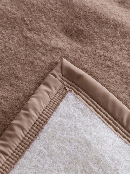 Couverture laine vierge VOLTA woolmark - Kiabi