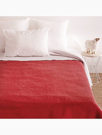 Couverture laine vierge VOLTA woolmark