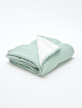 Couverture lange en gaze de coton