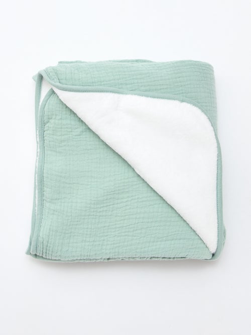 Couverture lange en gaze de coton - Kiabi