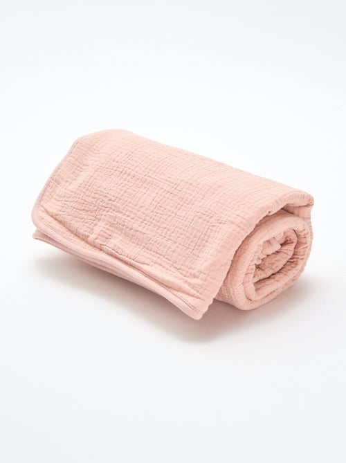 Couverture lange en gaze de coton - Kiabi