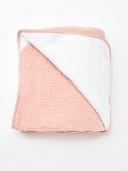 Couverture lange en gaze de coton - Kiabi