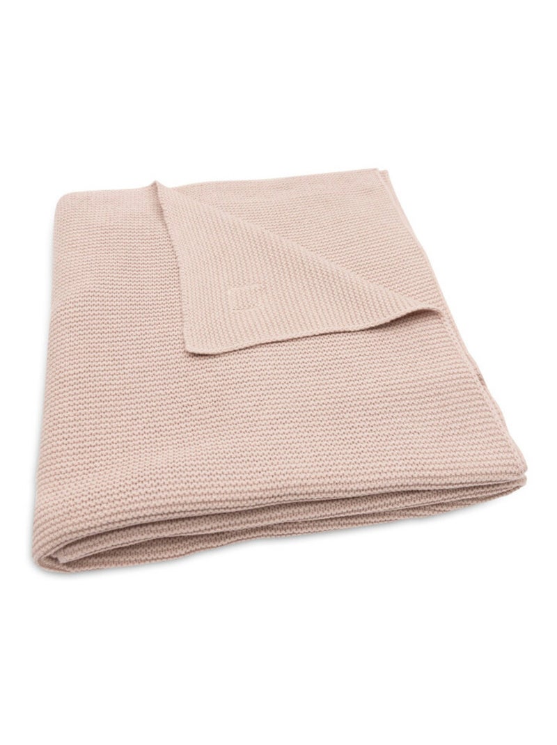 Couverture lit bébé Basic Knit Jollein Rose - Kiabi